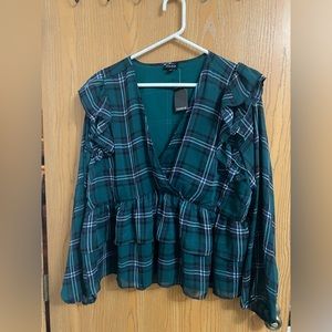 Torrid long sleeve blouse